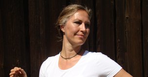 Mag.Annette Werz, Leiterin des TriYoga-Centers "Seegarten" in Schwanenstadt